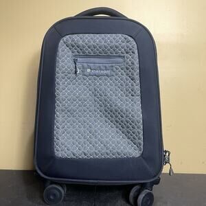 Sherpani Black Floral Quilted Wheeled Carry-On luggage